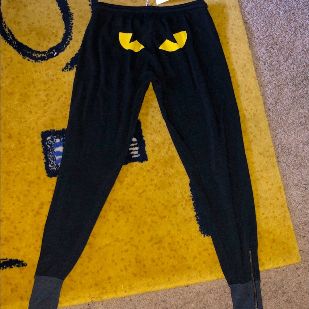 Wildfox Halloween Cat Eye Joggers